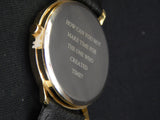 Creator Watch, Arabic Watches, Arabic Numeral Watch, Black Watches, Laser Engrave Watches, Islamic Jewelry, Luxury Wathces