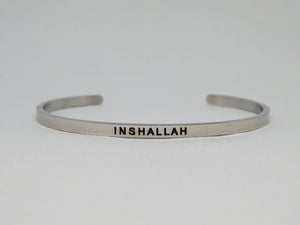 Casablanca Set, Silver Cuff, Silver Cuffs, Islamic Jewelry, Muslim Jewelry, Bismillah, Inshallah, Mashallah, Alhamdulillah