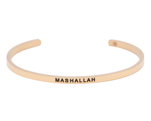 Mashallah Cuff, Muslim Jewelry, Accessari, Islamic Jewelry, Gold Cuff, 18k Cuff